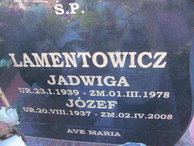 Józef Lamentowicz 1937 Konin Gosławice - Grobonet - Wyszukiwarka osób pochowanych