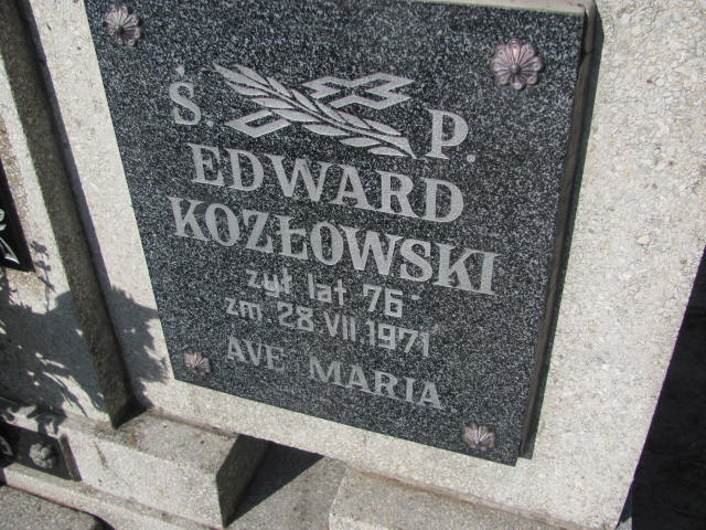 Feliks Kozłowski Konin Gosławice - Grobonet - Wyszukiwarka osób pochowanych