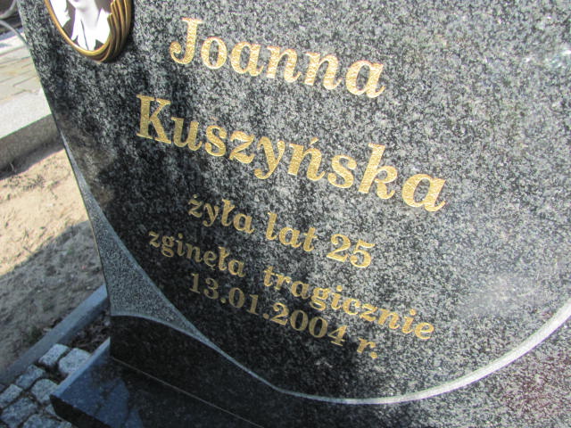 Joanna Kuszyńska Konin Gosławice - Grobonet - Wyszukiwarka osób pochowanych