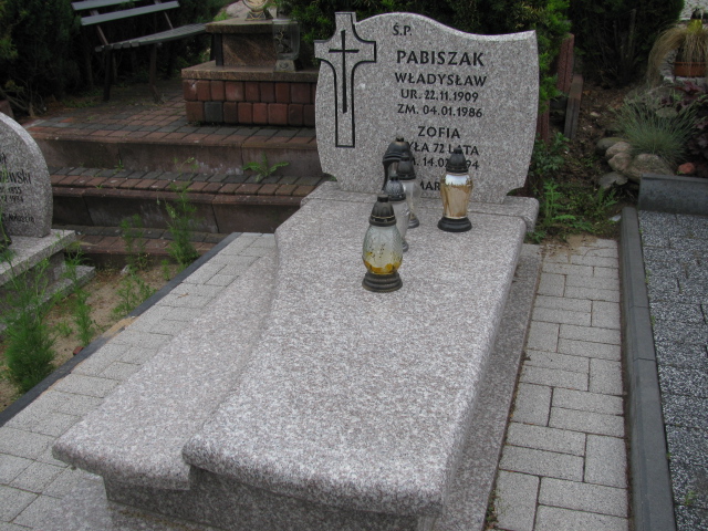 Grób Władysław Pabiszak