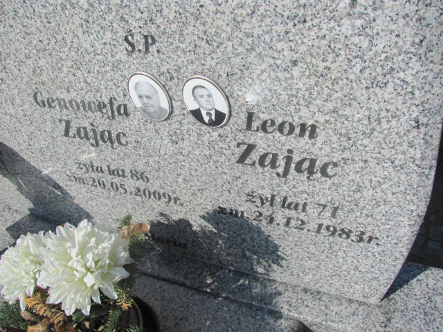 Leon Zając Konin Gosławice - Grobonet - Wyszukiwarka osób pochowanych