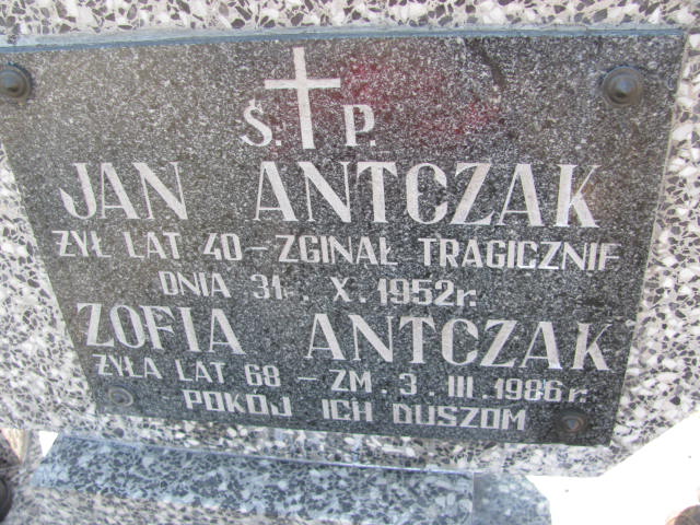 Zofia Antczak Konin Gosławice - Grobonet - Wyszukiwarka osób pochowanych