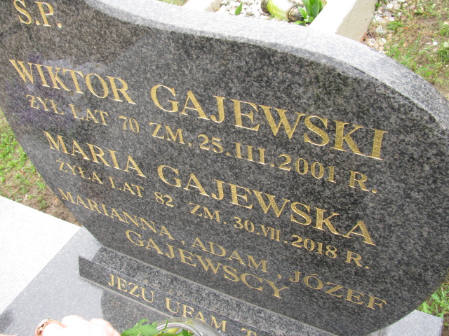 Wiktor Gajewski Konin Gosławice - Grobonet - Wyszukiwarka osób pochowanych