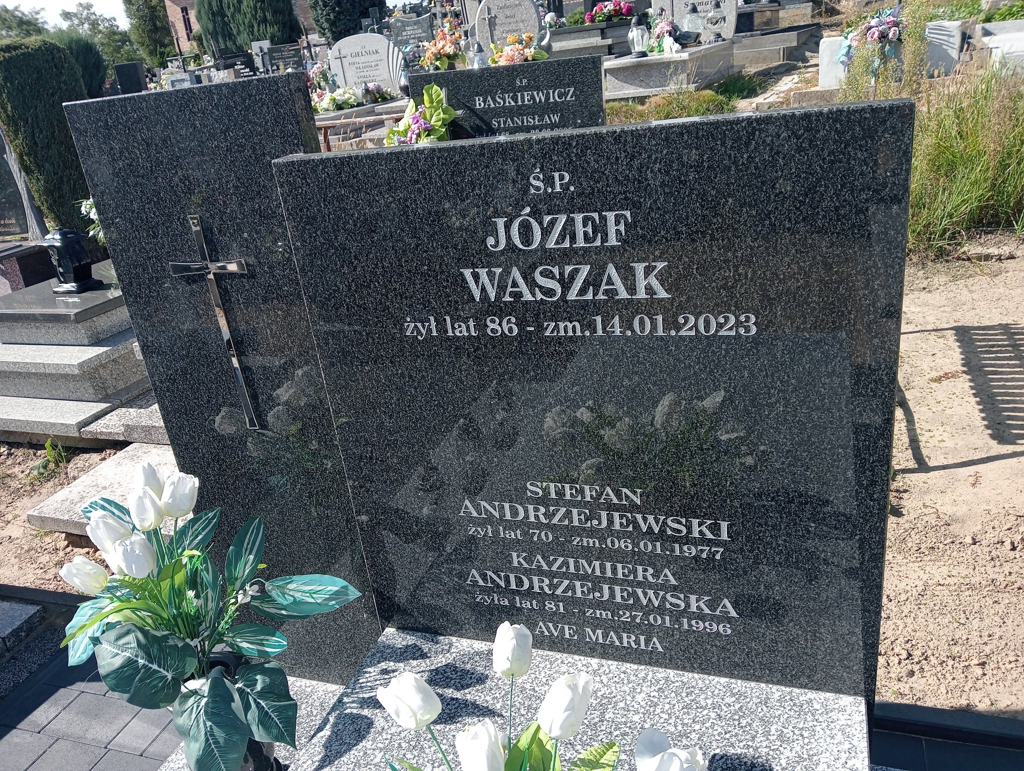 Józef Waszak Konin Gosławice - Grobonet - Wyszukiwarka osób pochowanych