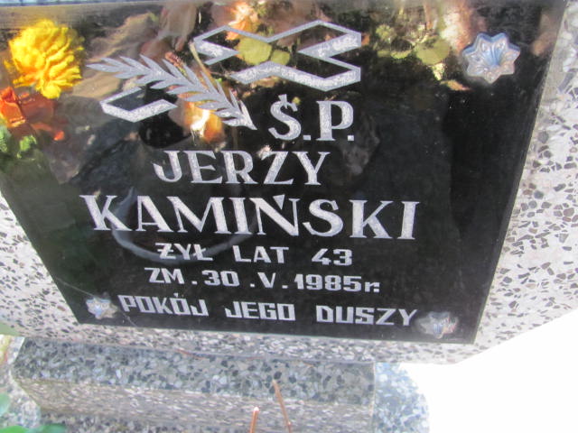 Jerzy Kamiński Konin Gosławice - Grobonet - Wyszukiwarka osób pochowanych
