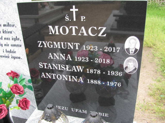 Grób Zygmunt Motacz