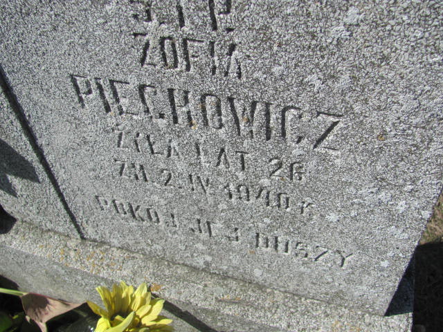 Zofia Piechowicz Konin Gosławice - Grobonet - Wyszukiwarka osób pochowanych