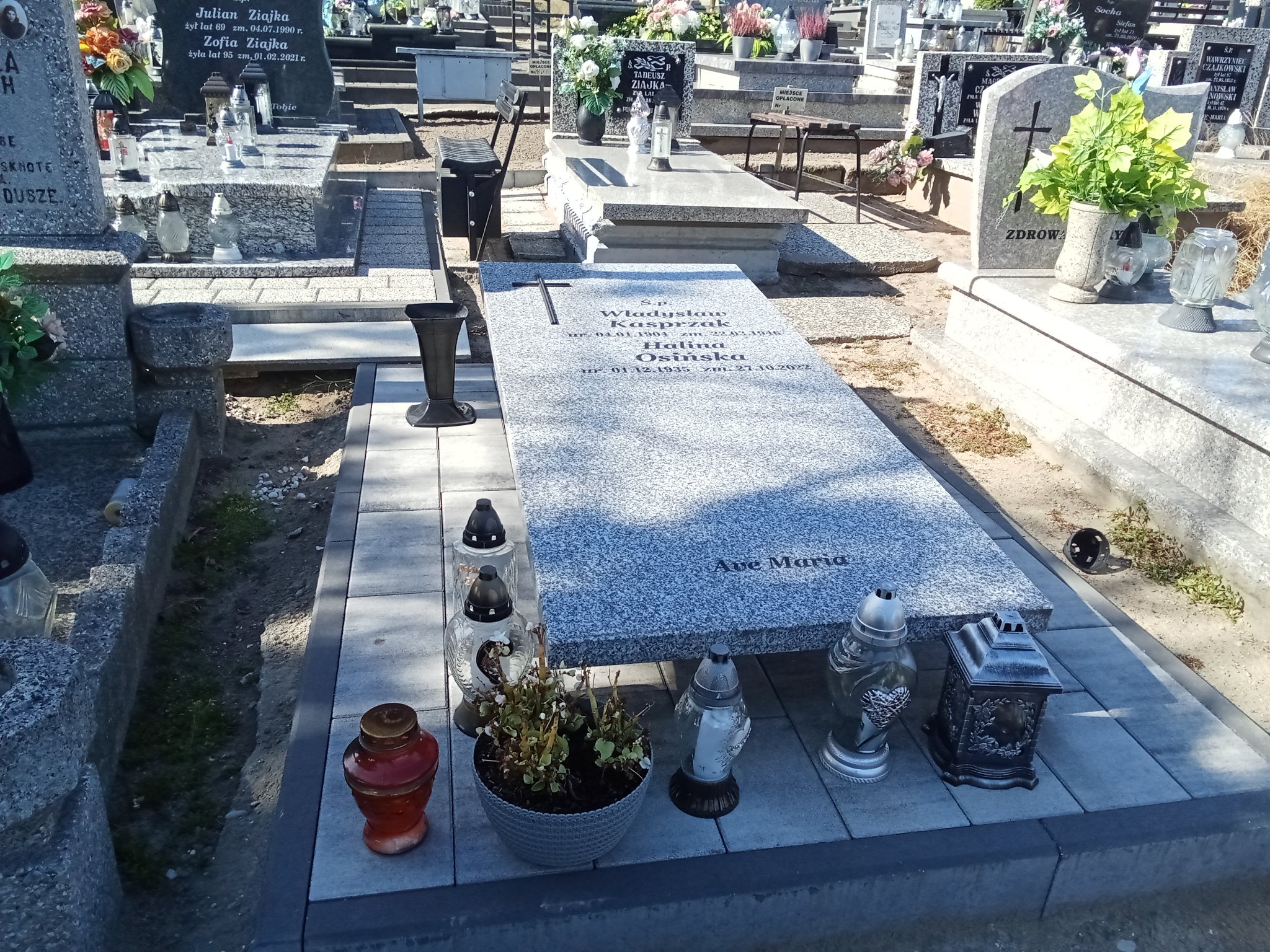 Grób Władysław Kasprzak