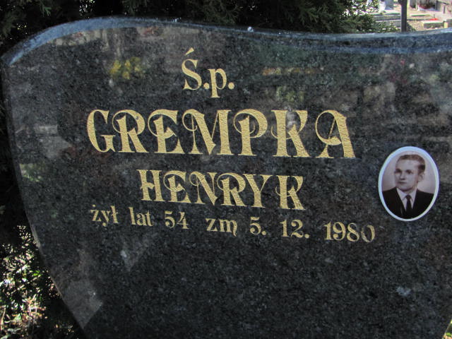 Zofia Grempka 1932 Konin Gosławice - Grobonet - Wyszukiwarka osób pochowanych