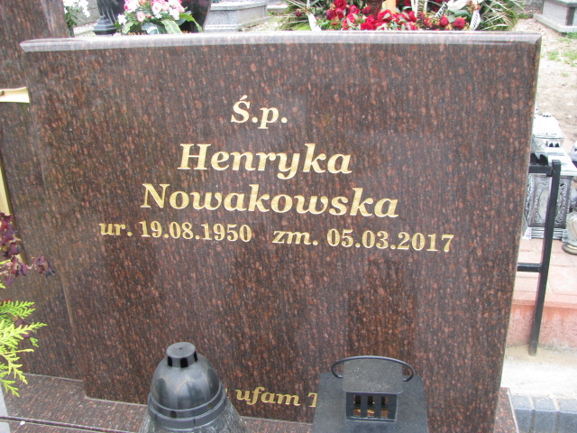 Edward Nowakowski Konin Gosławice - Grobonet - Wyszukiwarka osób pochowanych