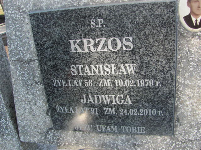 Stanisław Krzos Konin Gosławice - Grobonet - Wyszukiwarka osób pochowanych