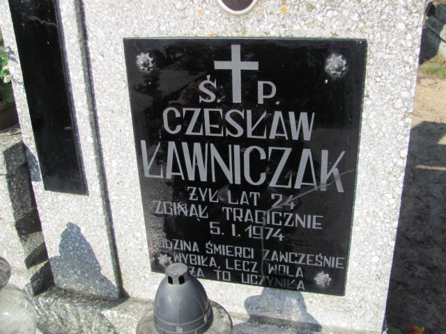 Czesław Ławniczak Konin Gosławice - Grobonet - Wyszukiwarka osób pochowanych