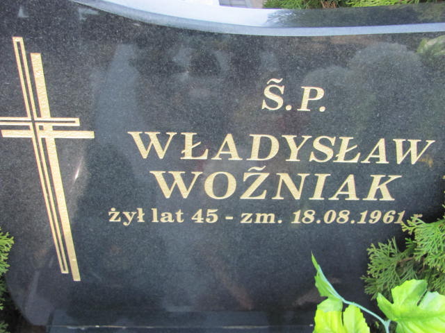 Władysław Woźniak Konin Gosławice - Grobonet - Wyszukiwarka osób pochowanych