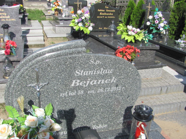 Stanisław Bejanek Konin Gosławice - Grobonet - Wyszukiwarka osób pochowanych