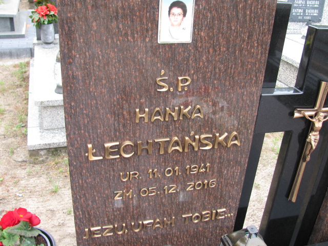 Hanna Łechtańska  1941 Konin Gosławice - Grobonet - Wyszukiwarka osób pochowanych