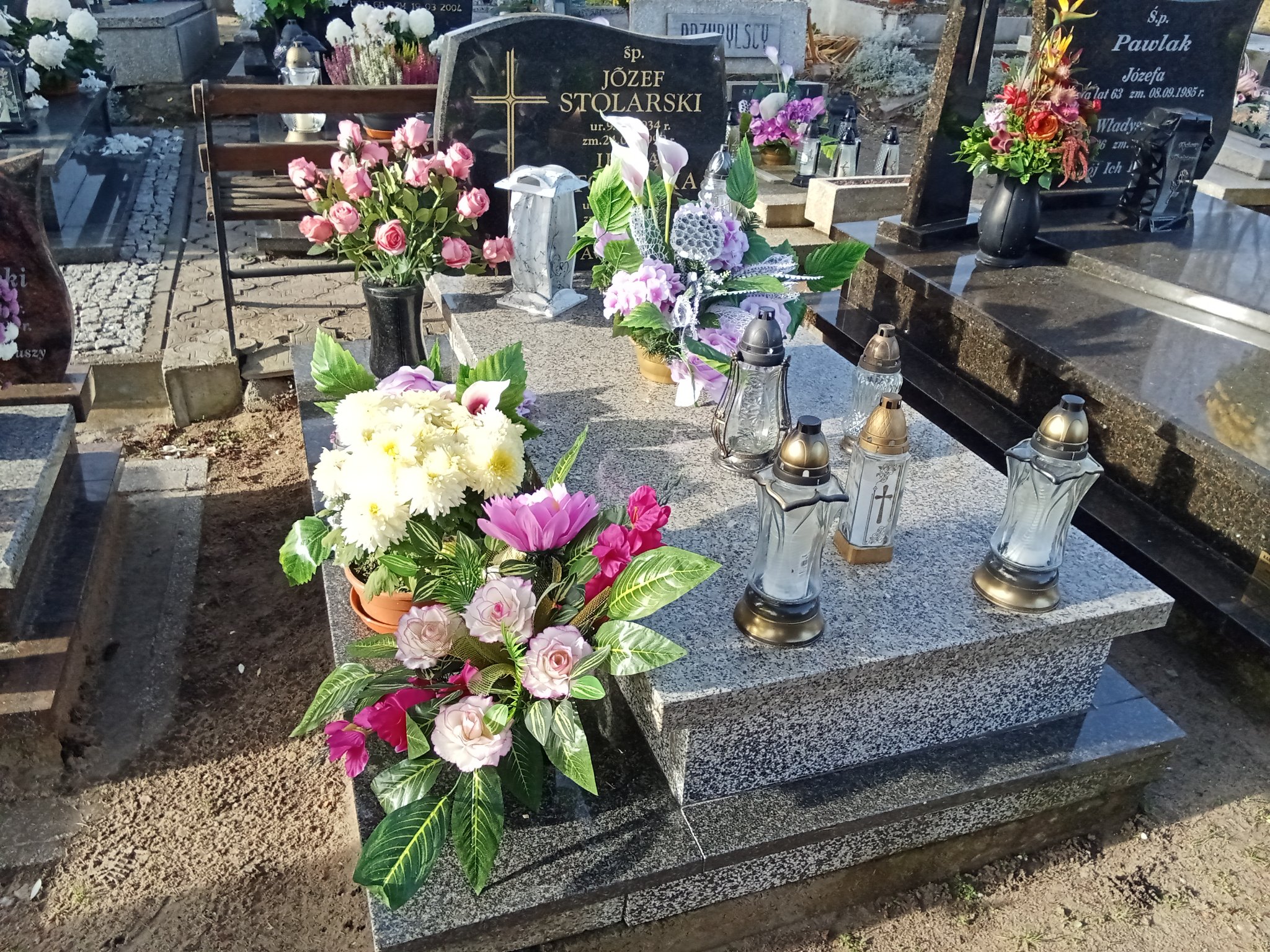Grób Irena Stolarska