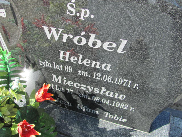 Helena Wróbel Konin Gosławice - Grobonet - Wyszukiwarka osób pochowanych