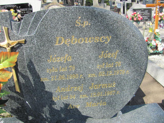 Andrzej Jarmuż Konin Gosławice - Grobonet - Wyszukiwarka osób pochowanych