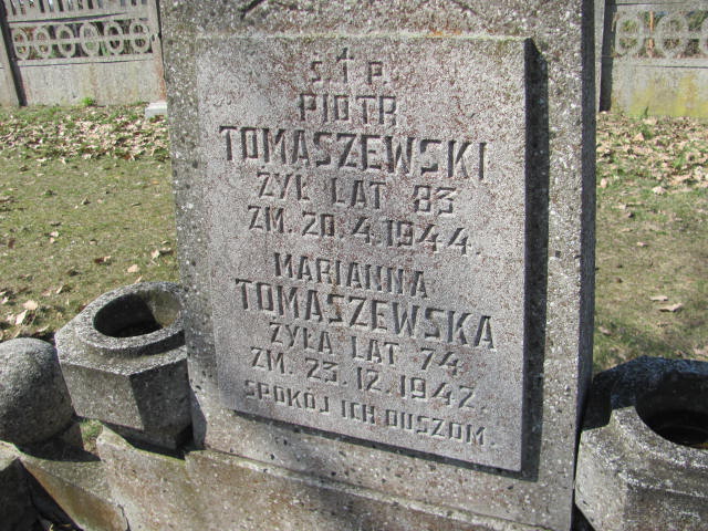 Piotr Tomaszewski Konin Gosławice - Grobonet - Wyszukiwarka osób pochowanych